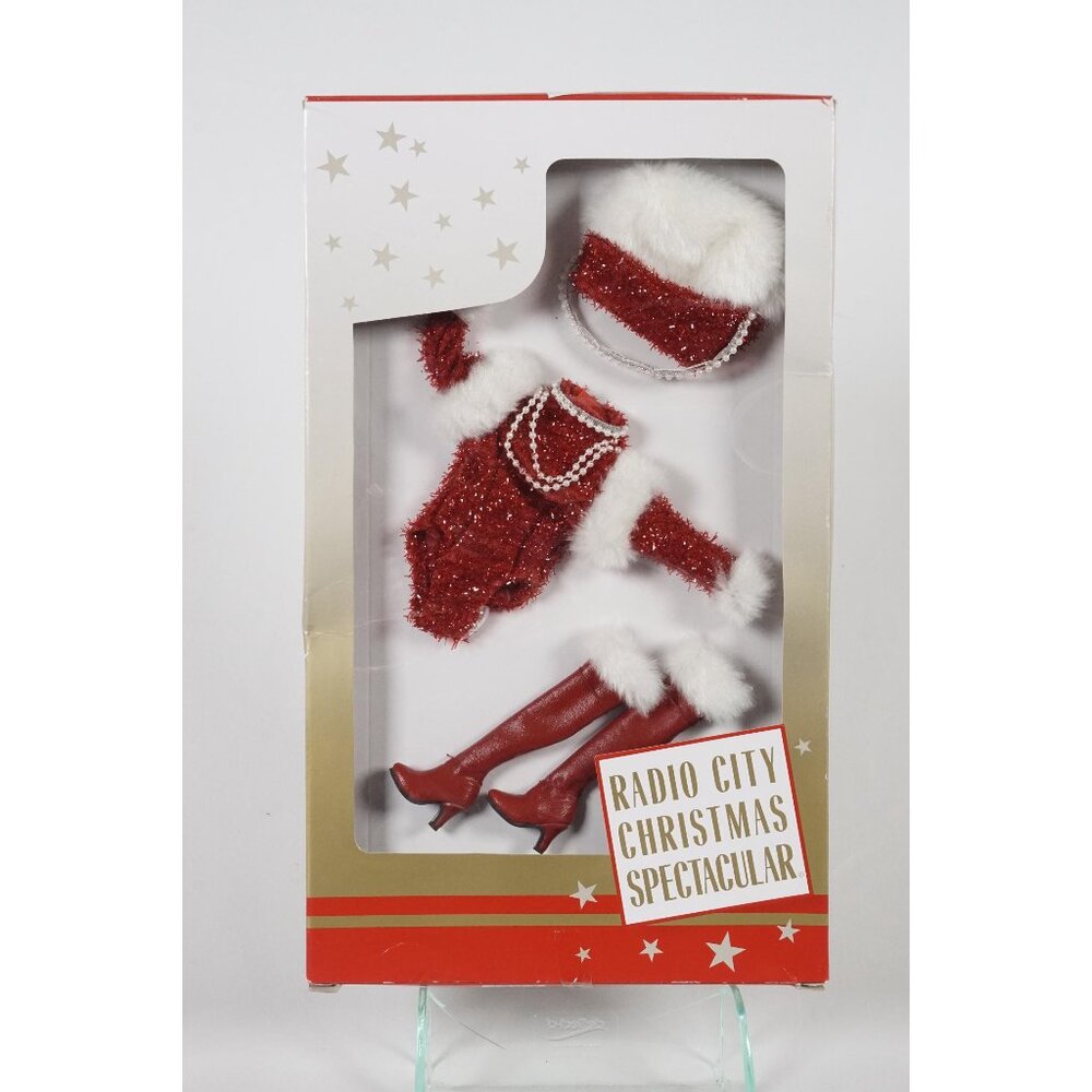 NYC Radio City Rockettes Red Christmas Dress Costume for Doll Vintage 2004 NEW!